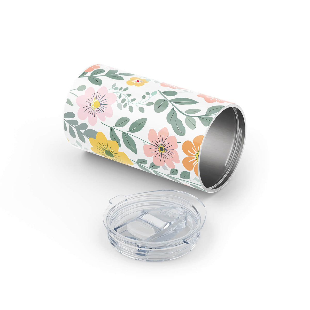 Floral Metal 12oz Tumbler