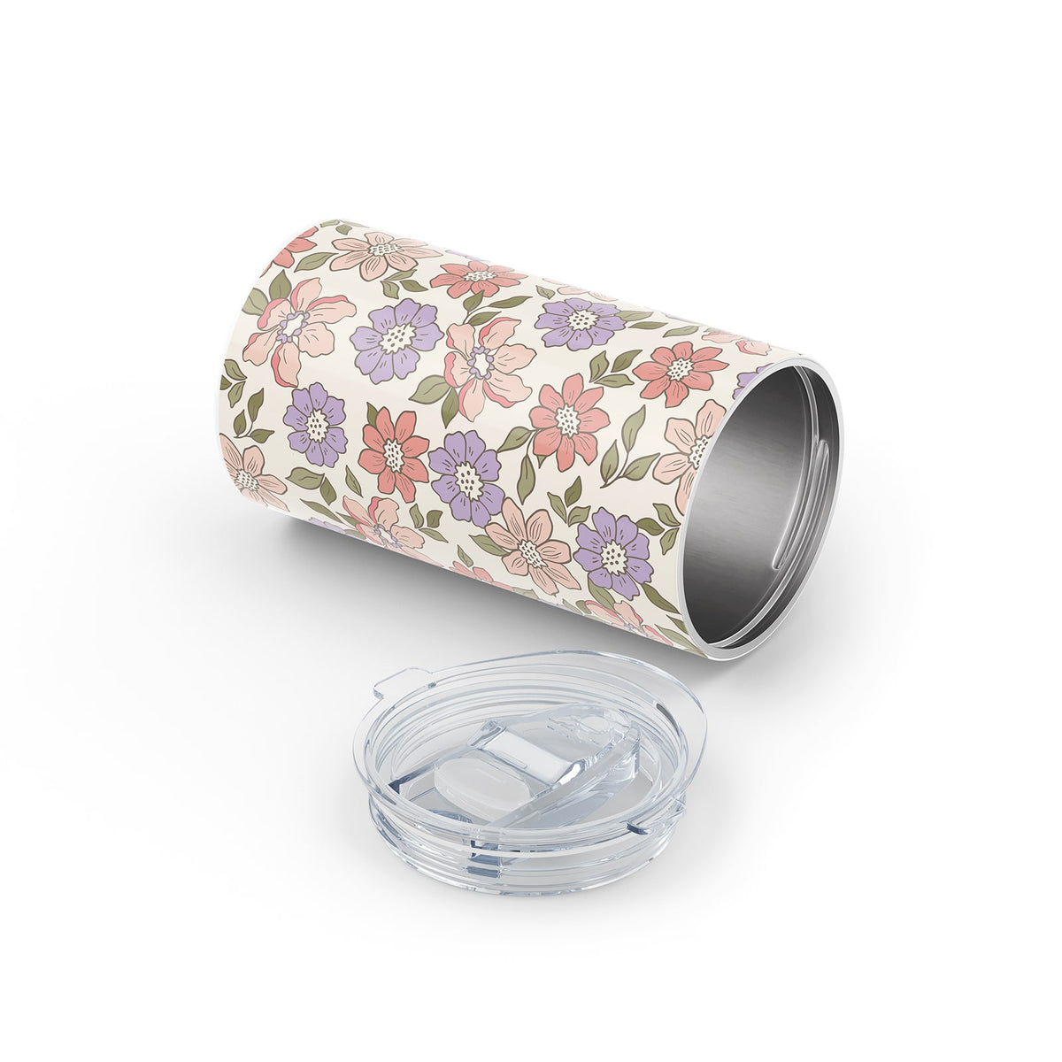 Floral Metal 12oz Tumbler