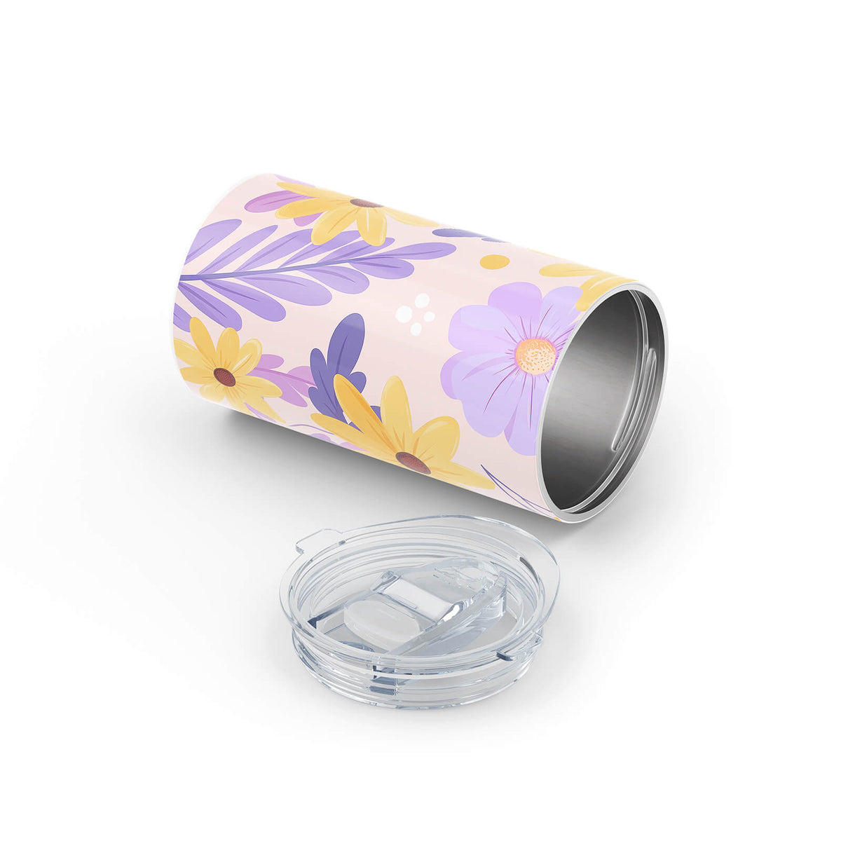 Floral Metal 12oz Tumbler
