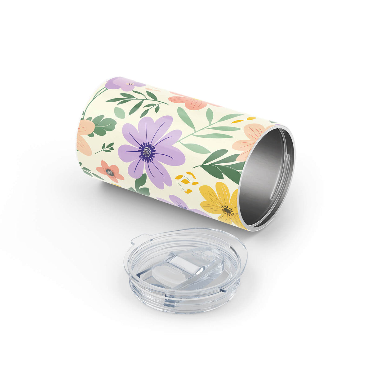 Floral Metal 12oz Tumbler