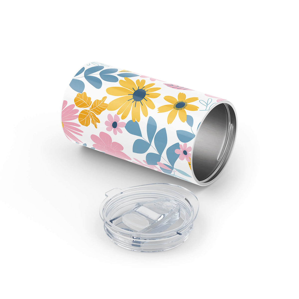 Floral Metal 12oz Tumbler