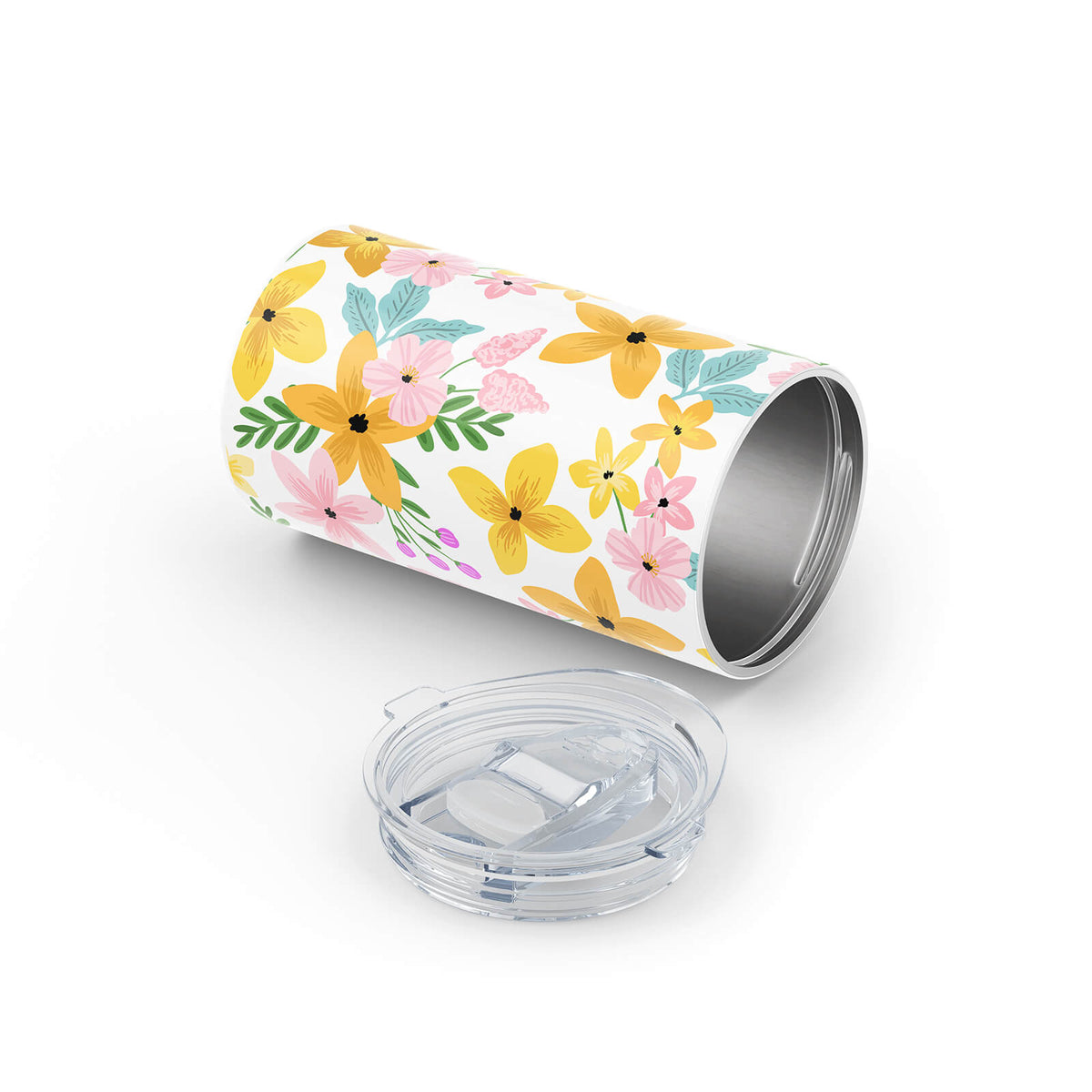 Floral Metal 12oz Tumbler