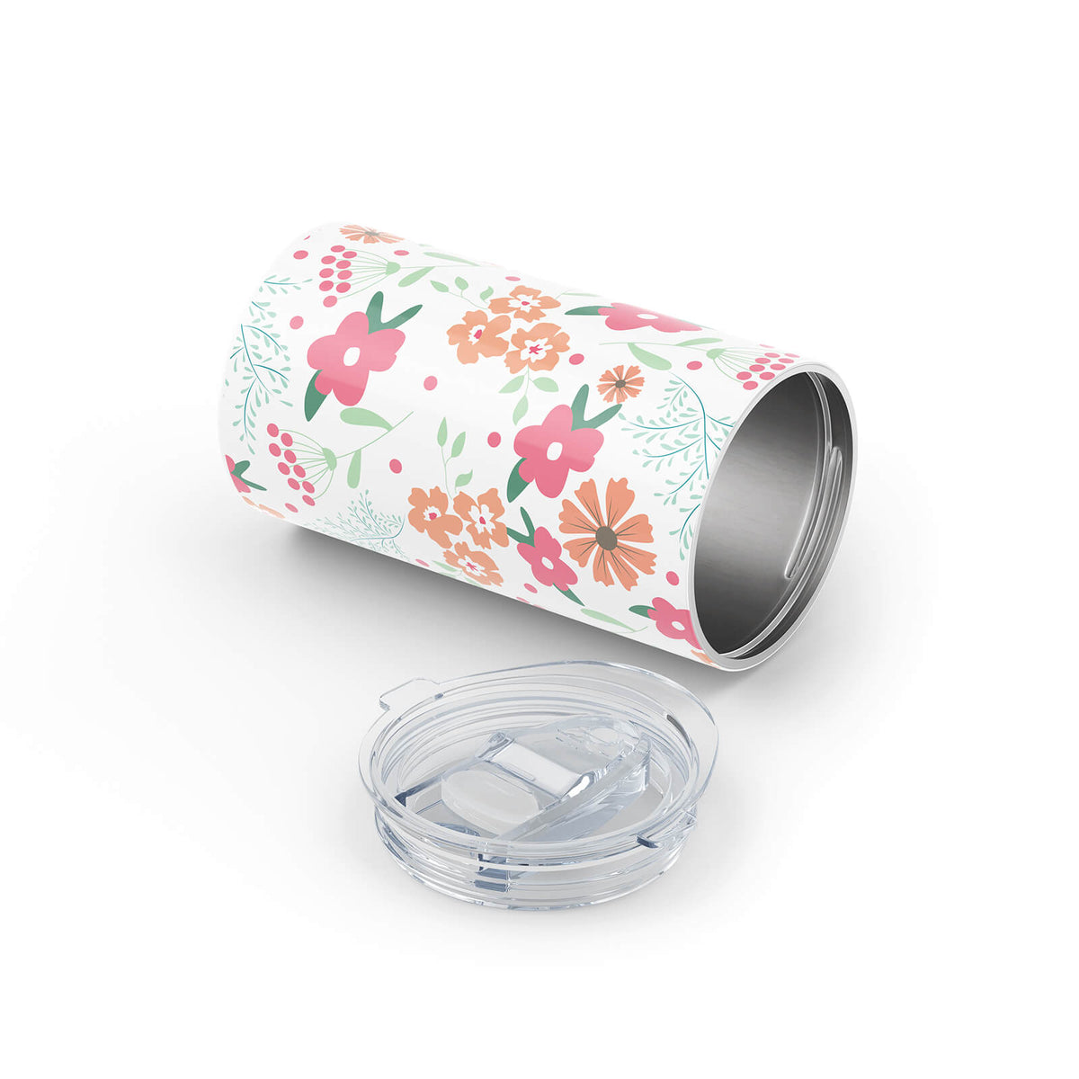 Floral Metal 12oz Tumbler