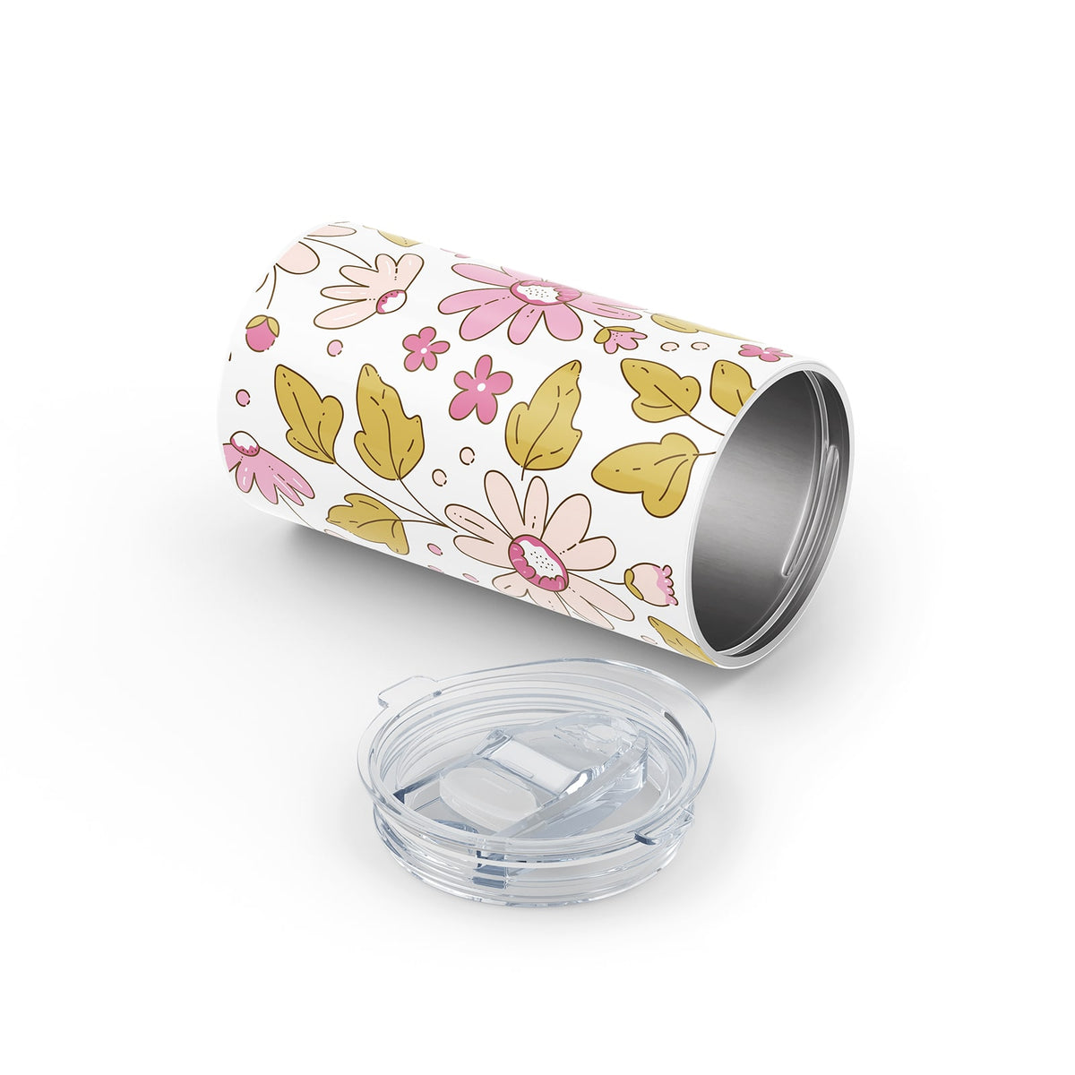 Floral Metal 12oz Tumbler