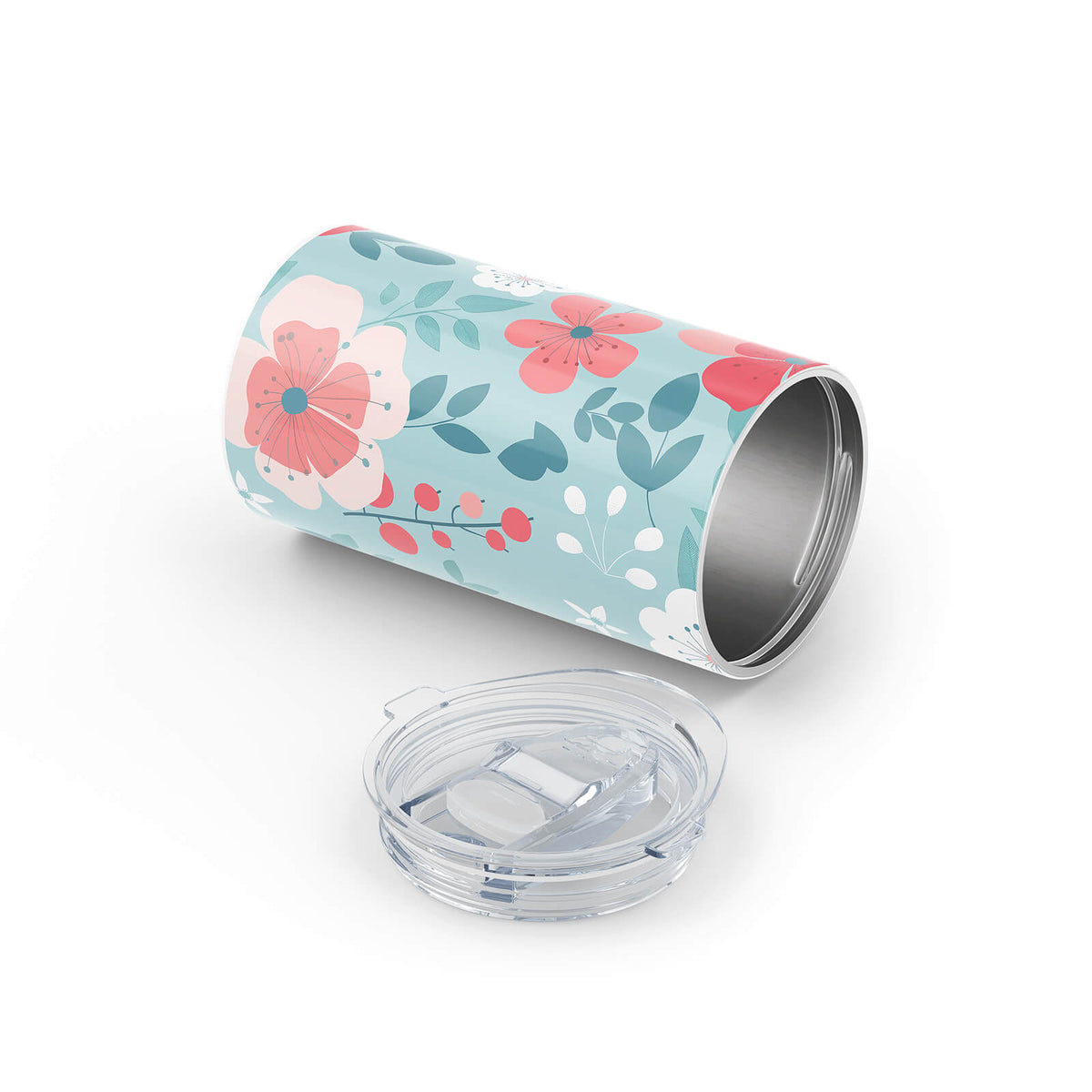 Floral Metal 12oz Tumbler
