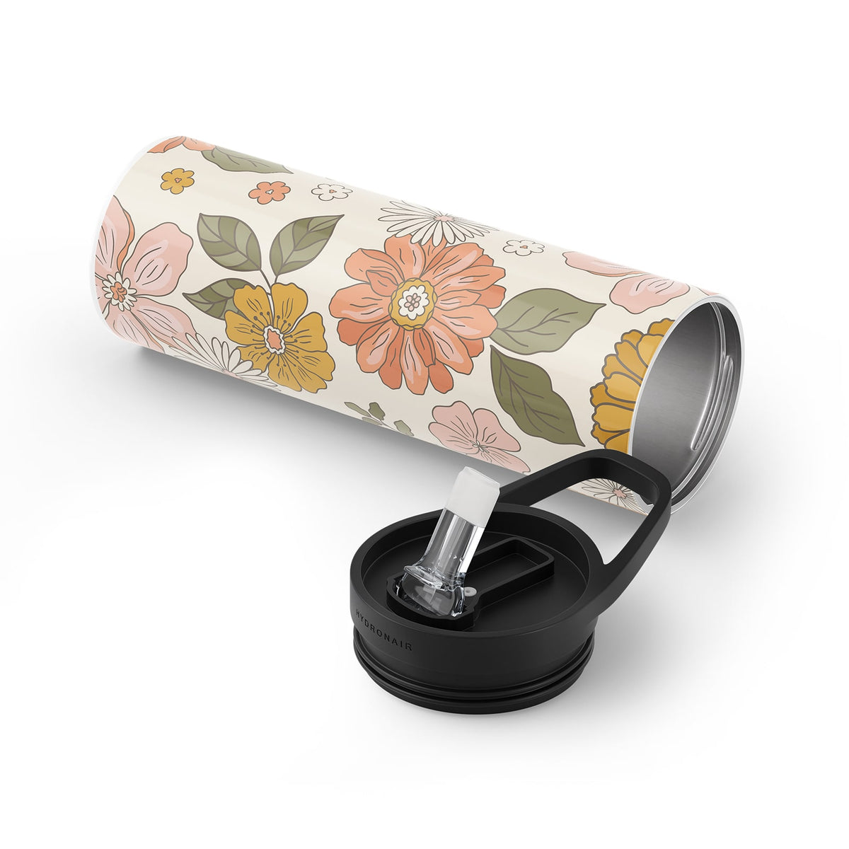 Floral Metal 20oz Tumbler