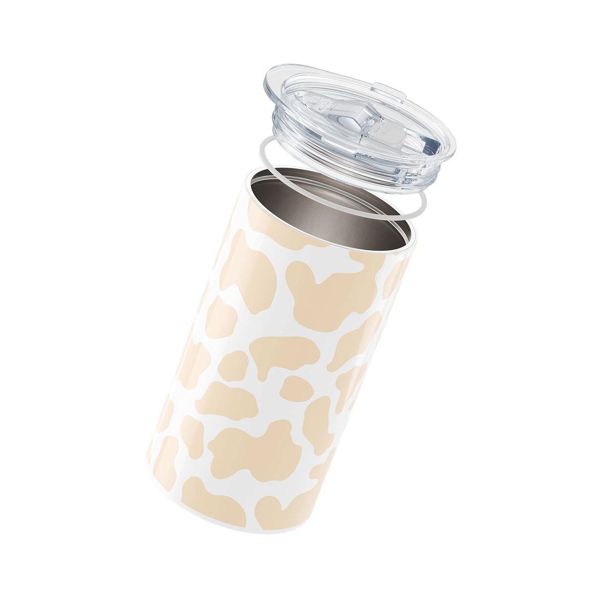 Gold Cow Print Insulated 12oz Cup