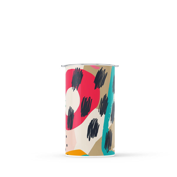 Golden Abstract 340ml Reusable Coffee Cup By Hydronair