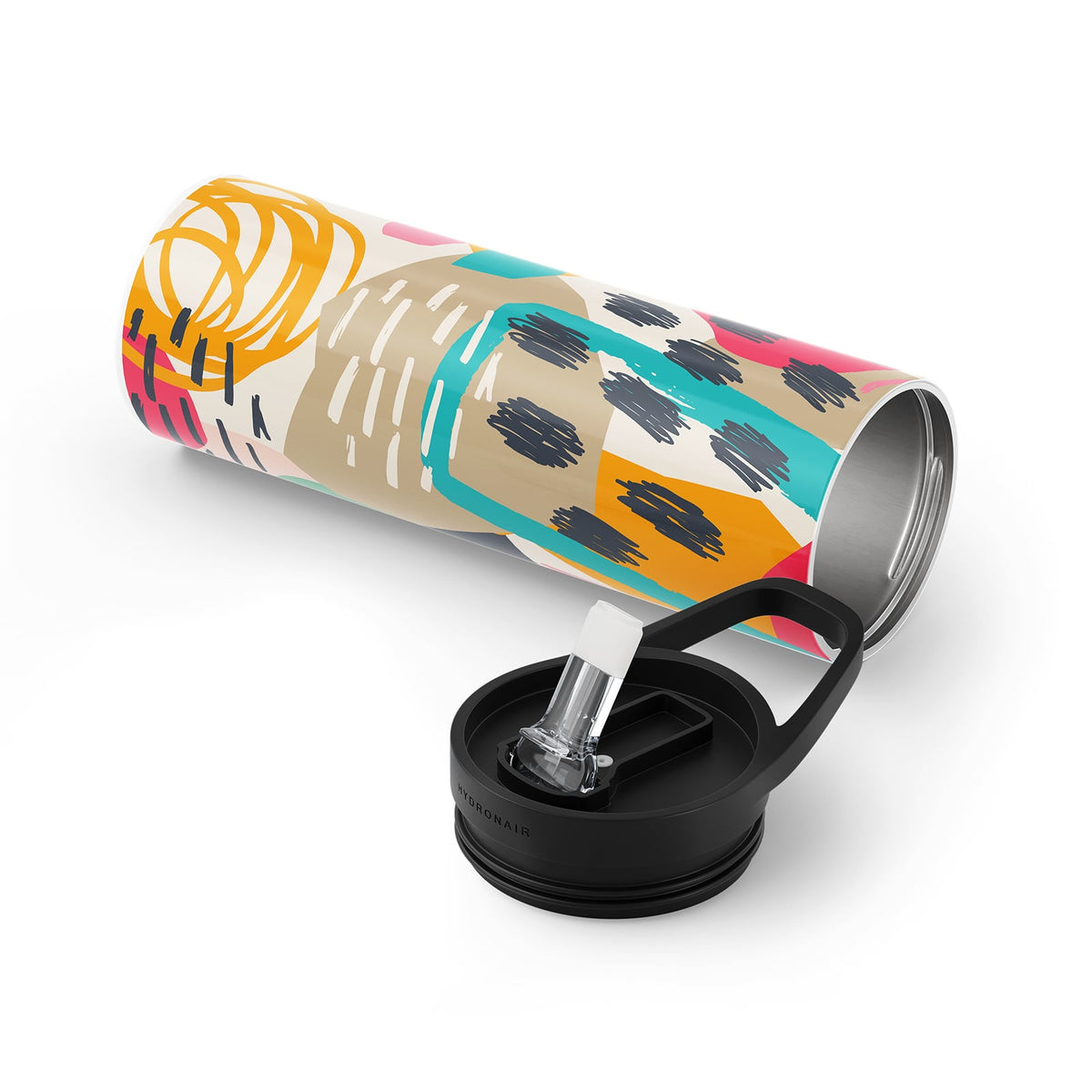 Golden Abstract 560ml Bottle By Hydronair