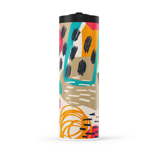 Golden Abstract 560ml Water Bottle By Hydronair