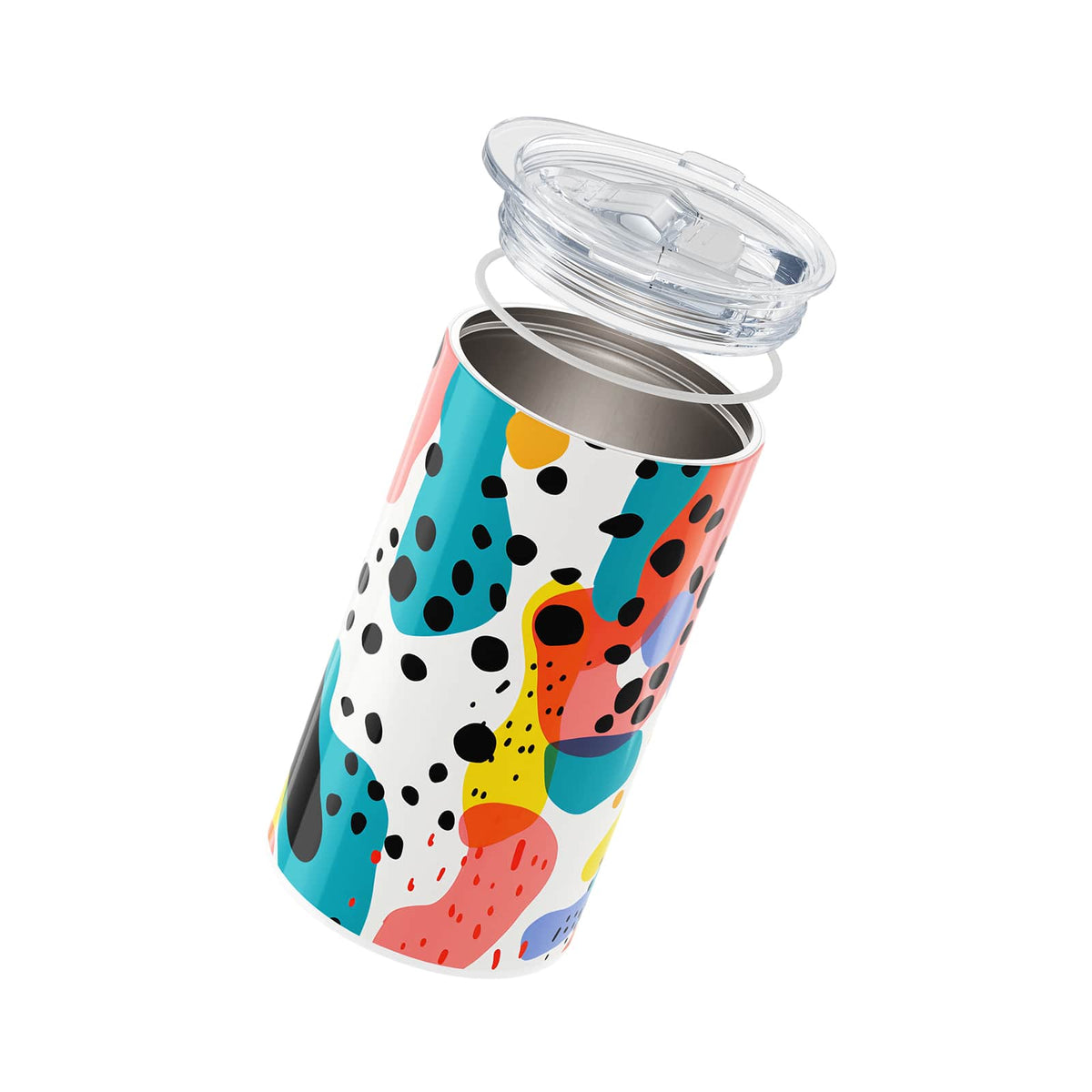 Green Abstract 340ml Coffee Cup By Hydronair