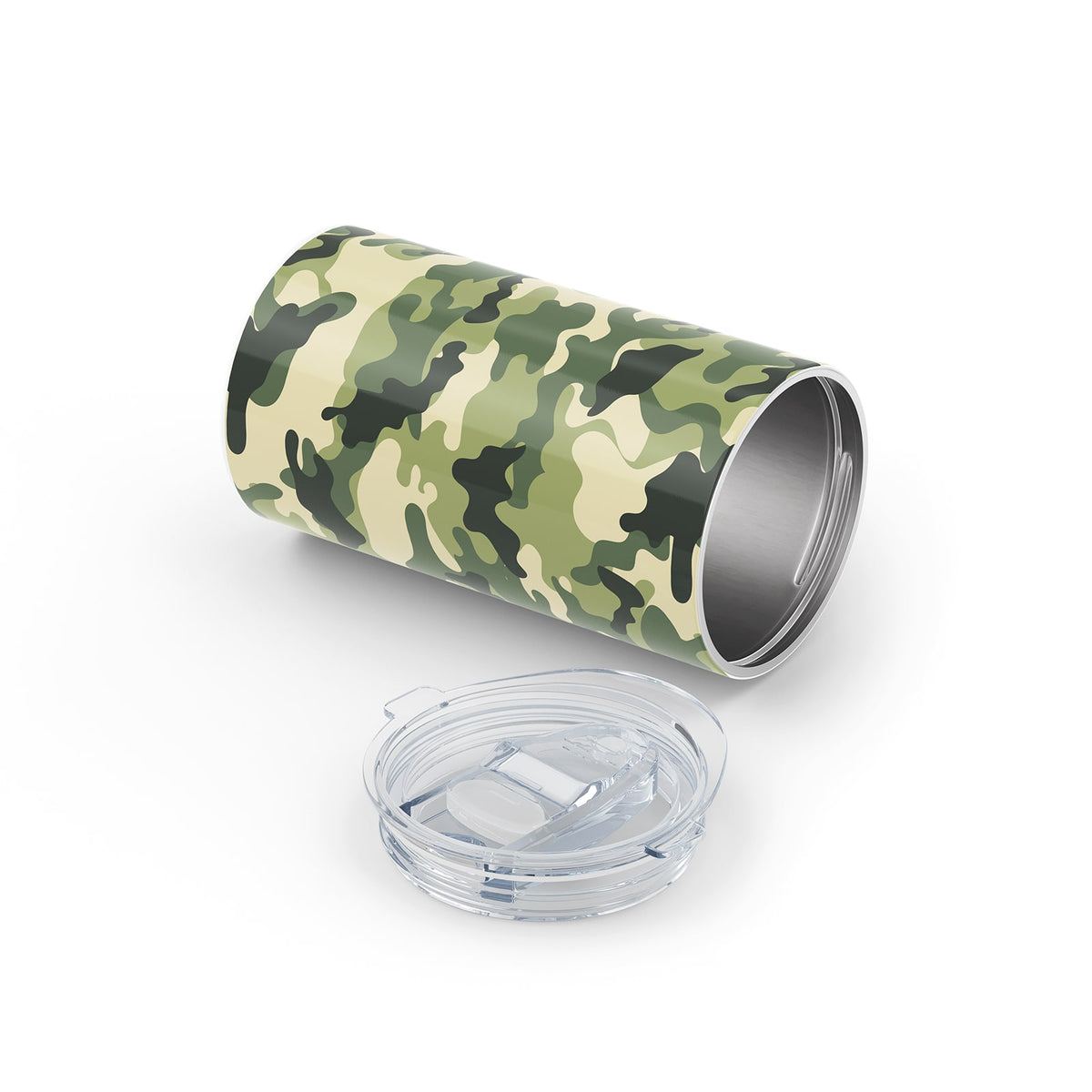 Green Camo Metal 12oz Tumbler