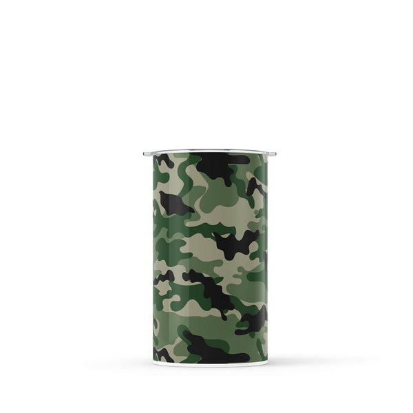 Green Camouflage 340ml Reusable Coffee Cup By Hydronair 