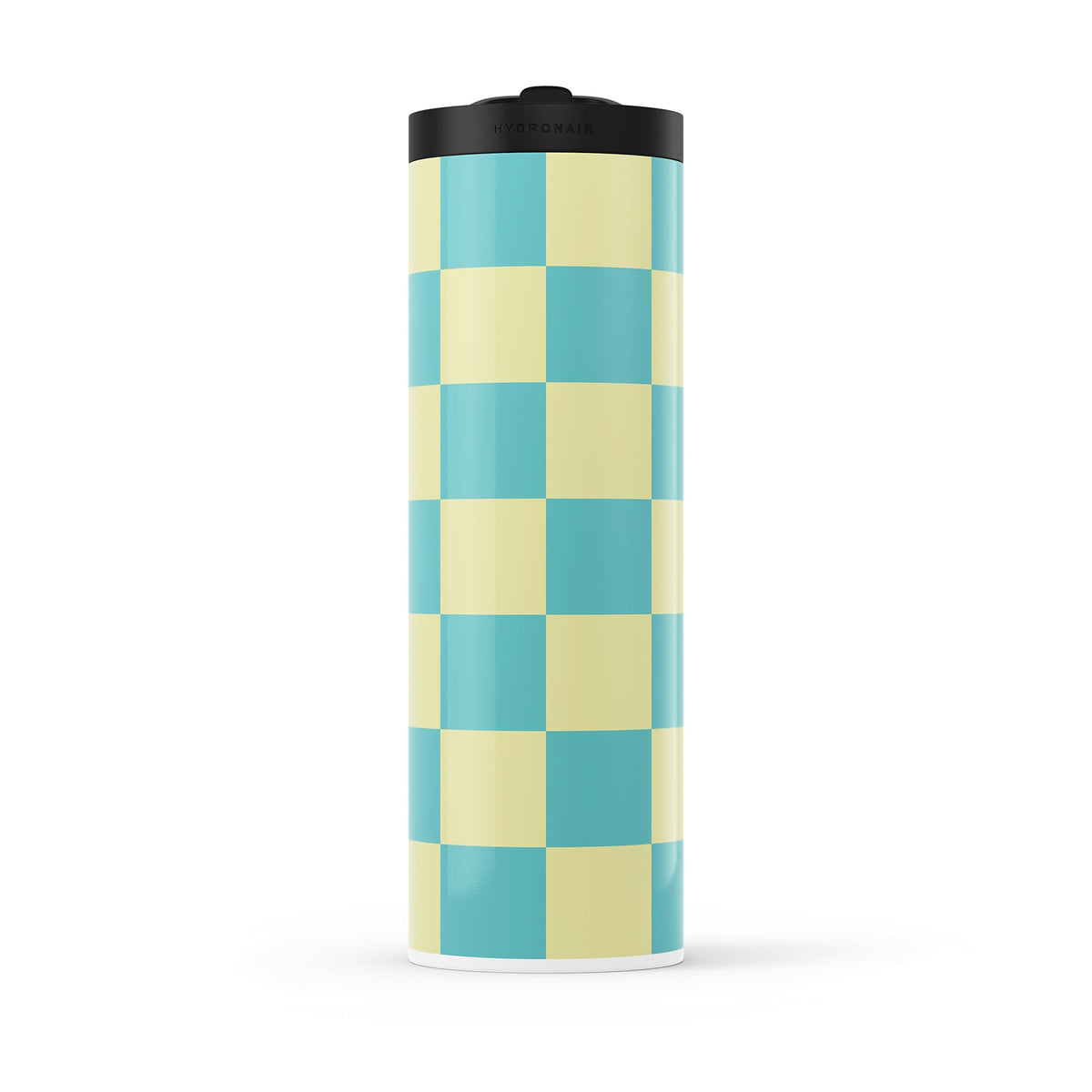 Green Checkered 560ml Water Bottle By Hydronair