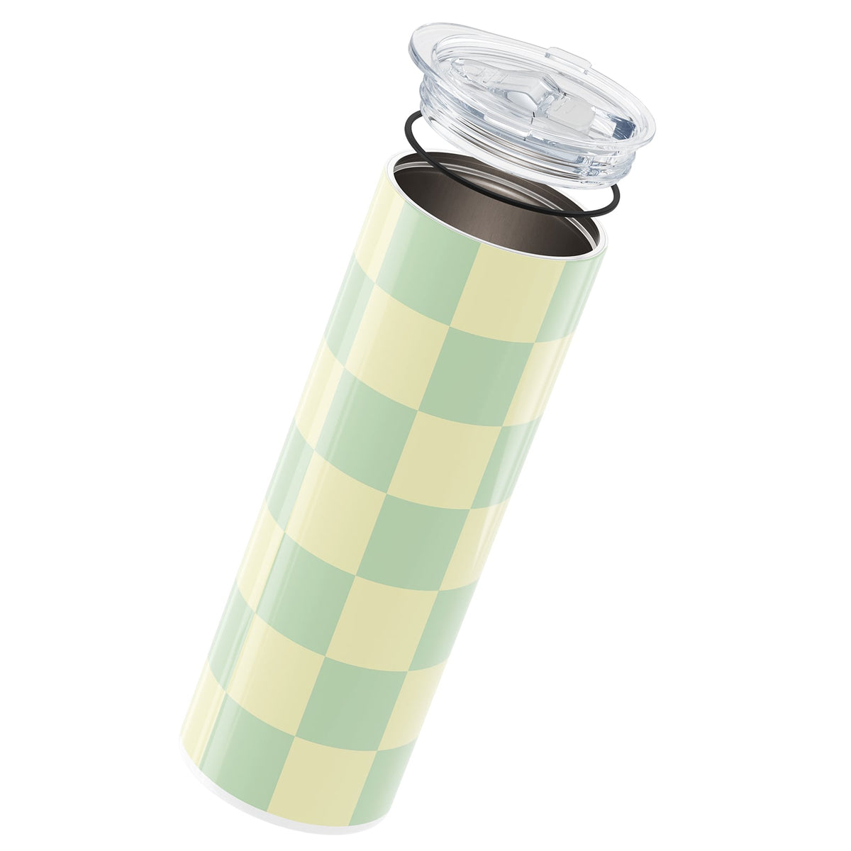 Green Checkered Insulated 20oz Cup
