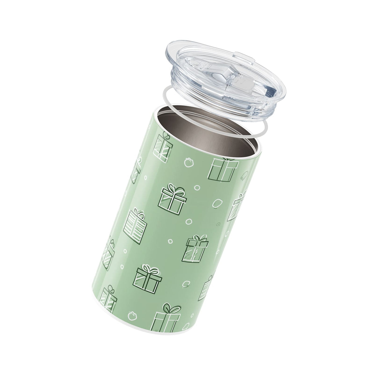 Green Christmas 340ml Coffee Cup By Hydronair 