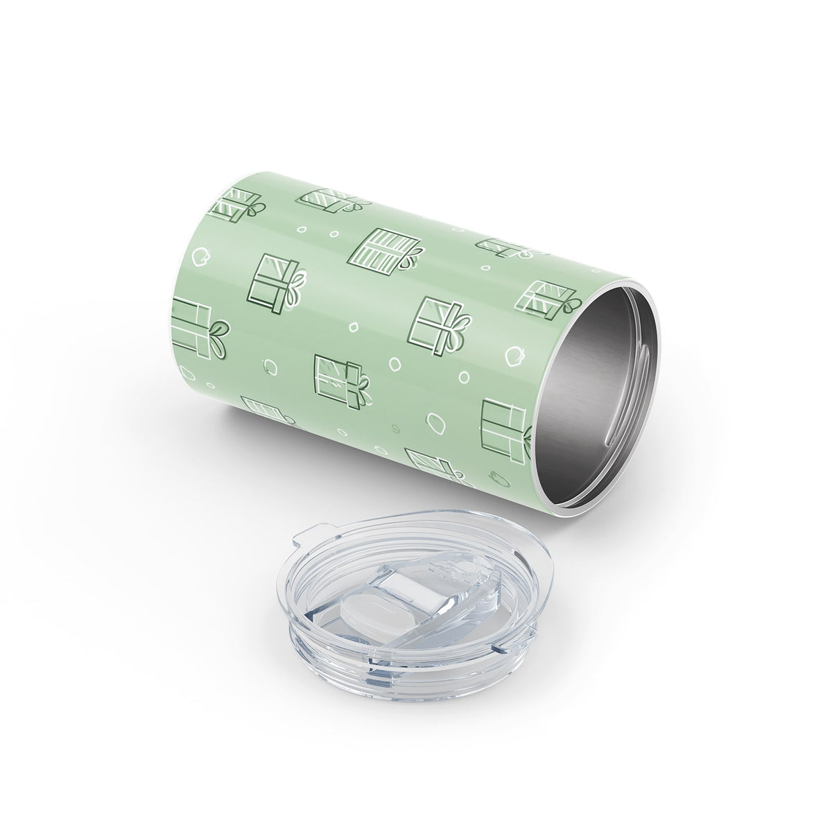 Green Christmas 340ml Reusable Cup By Hydronair 