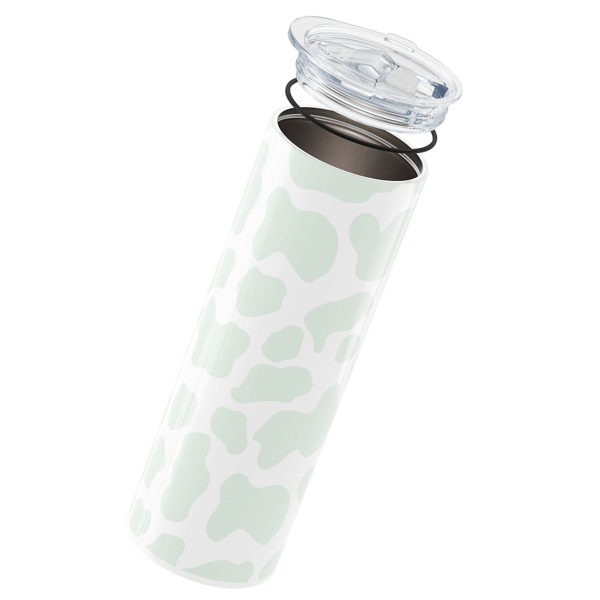 Green Cow Print Insulated 20oz Cup