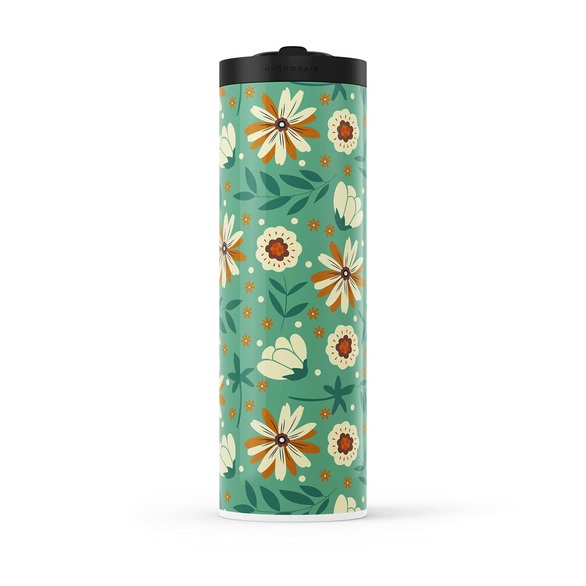 Green Floral 20oz Bottle