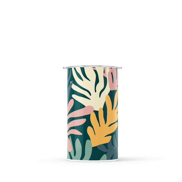 Green Floral Spring 340ml Reusable Coffee Cup By Hydronair 