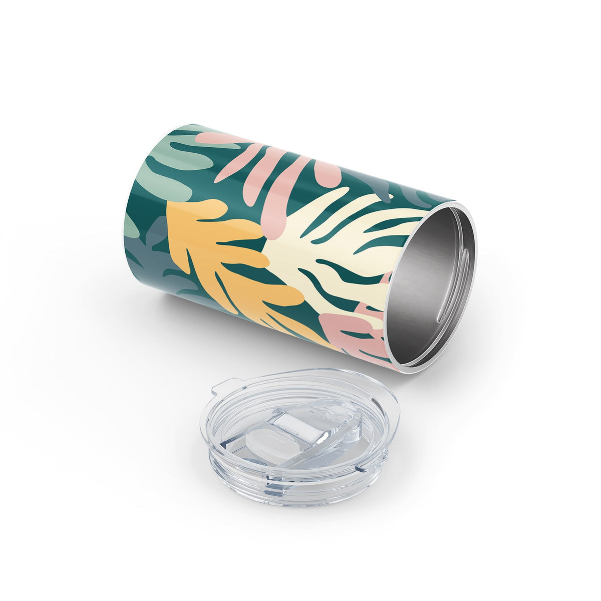 Green Floral Spring 340ml Reusable Cup By Hydronair