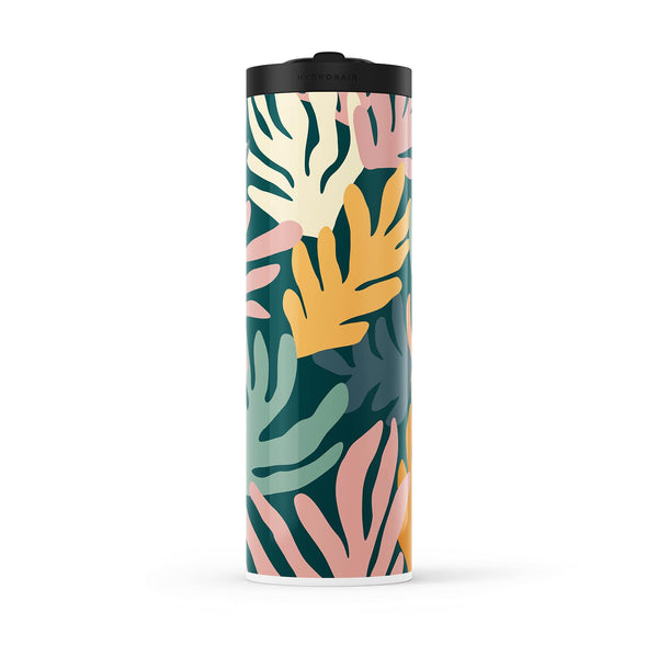 Green Floral Spring 560ml Water Bottle By Hydronair