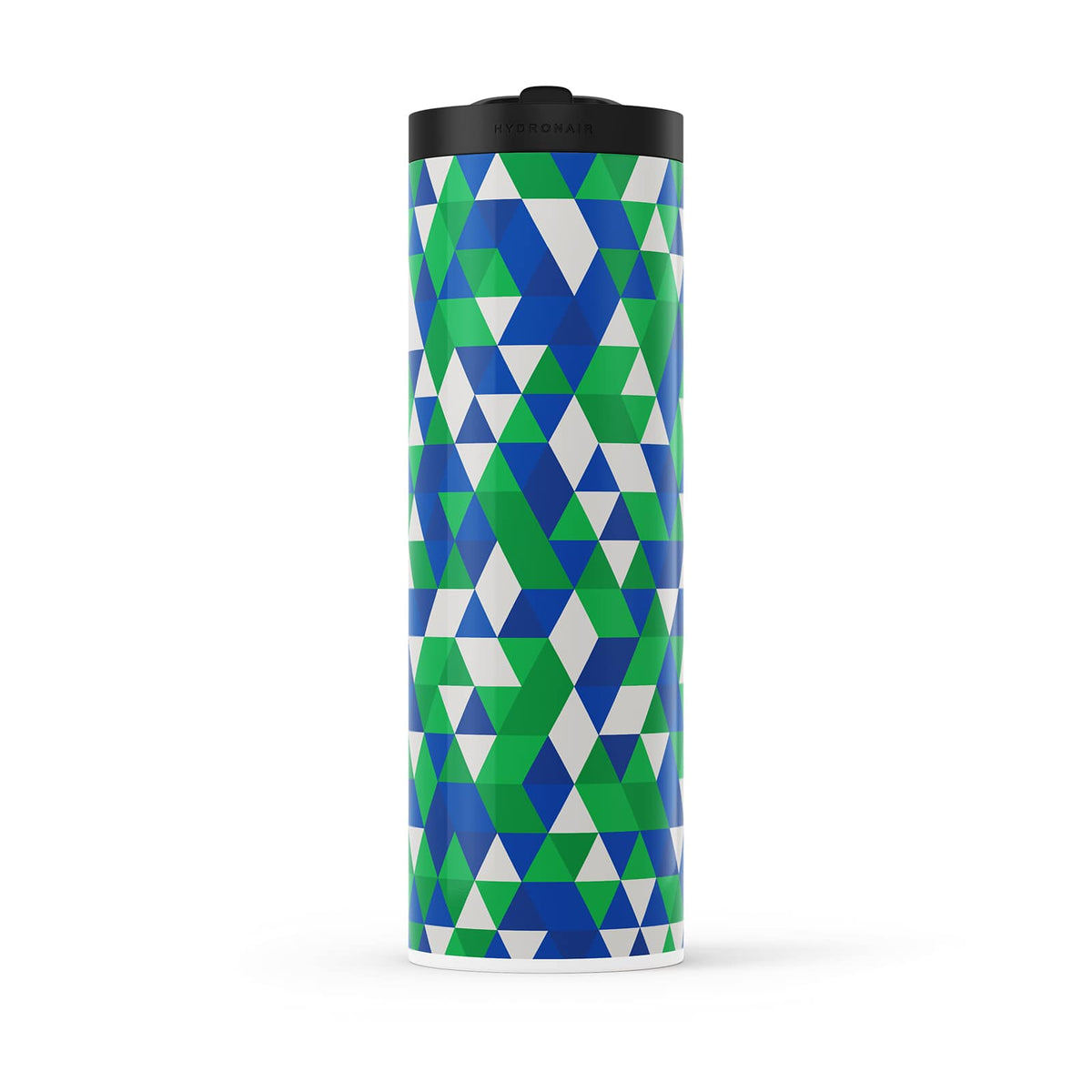 Green Geometric 560ml Water Bottle By Hydronair