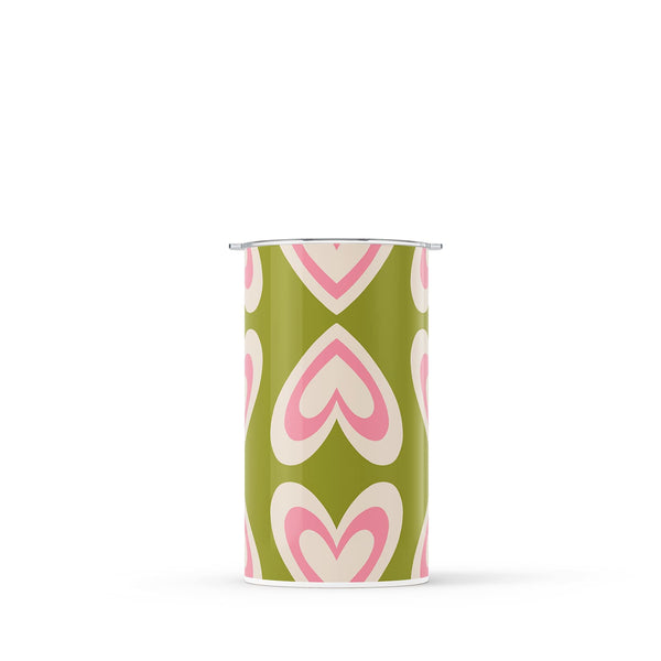 Green Groovy Double Walled 12oz Cup