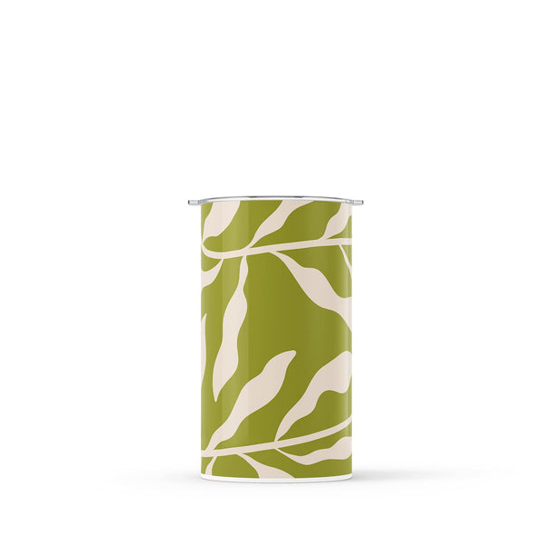 Green Groovy Double Walled 12oz Cup