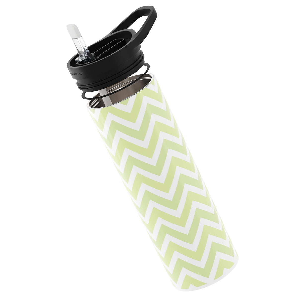 Green Patterned Double Walled 20oz Bottle