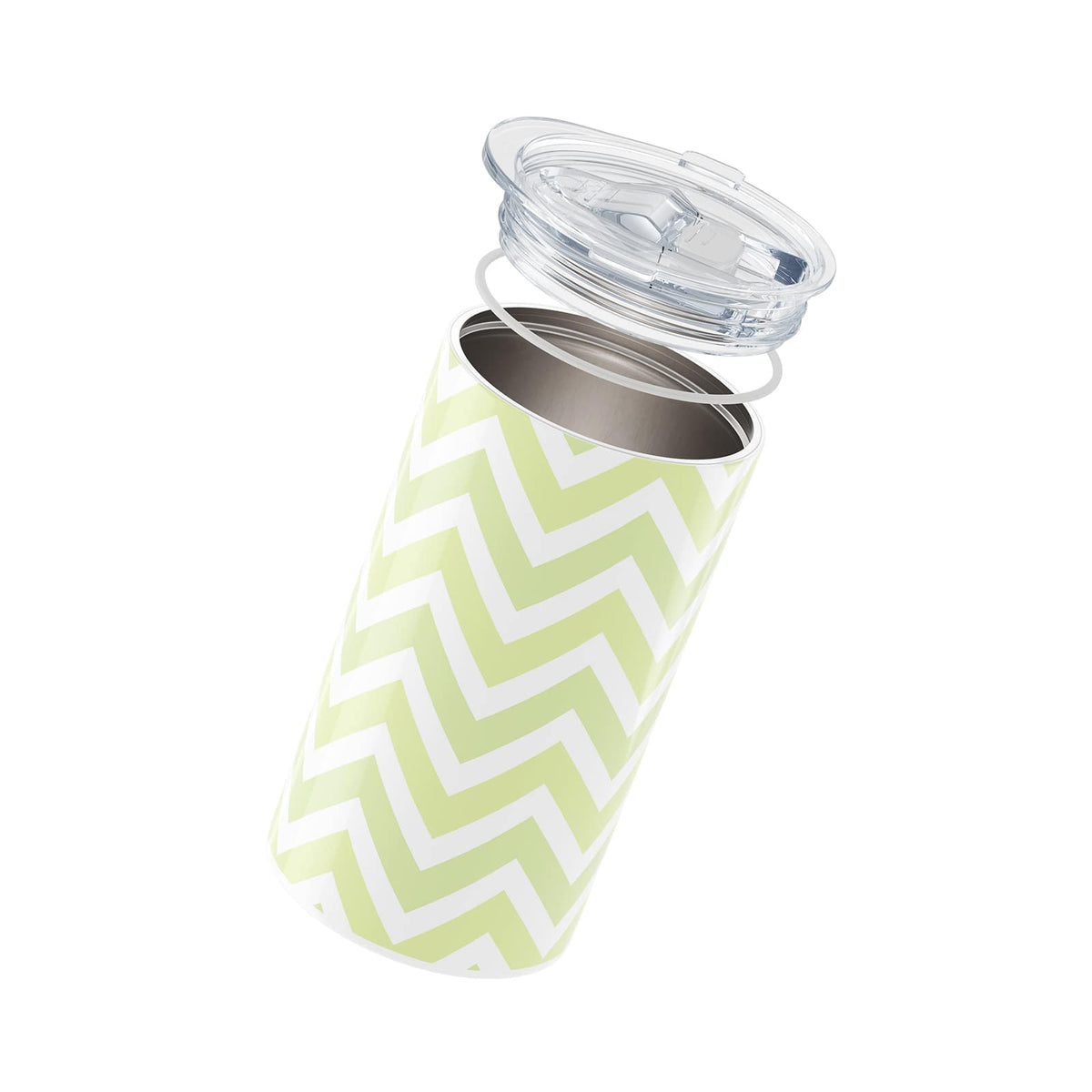 Green  Patterned Insulated 12oz Cup