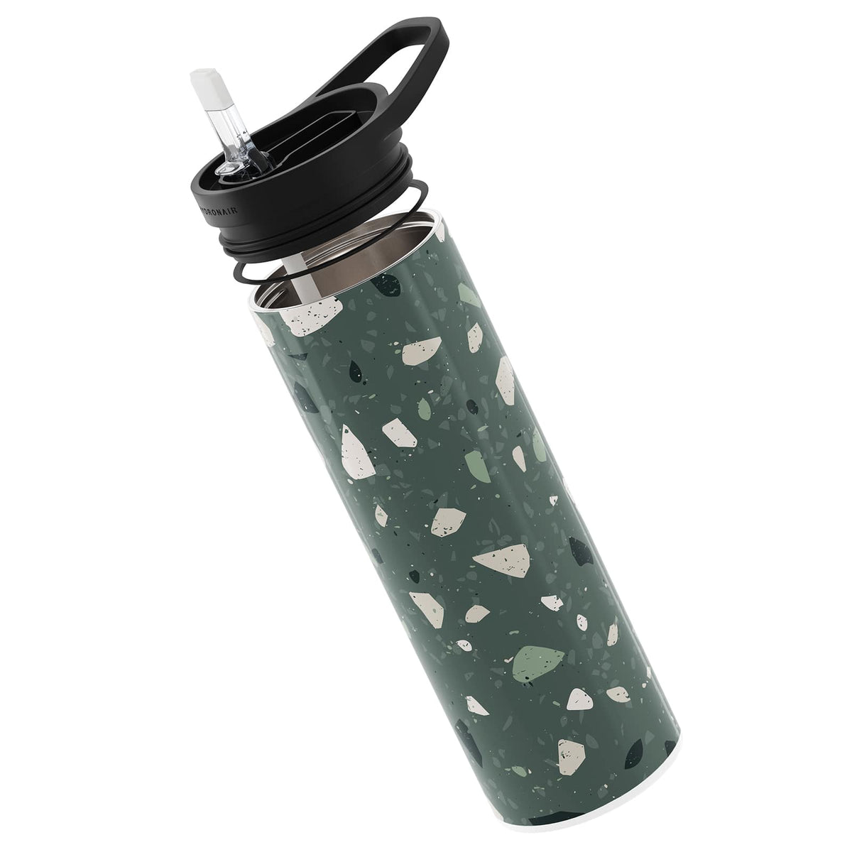Green Terrazzo 560ml Reusable Bottle By Hydronair