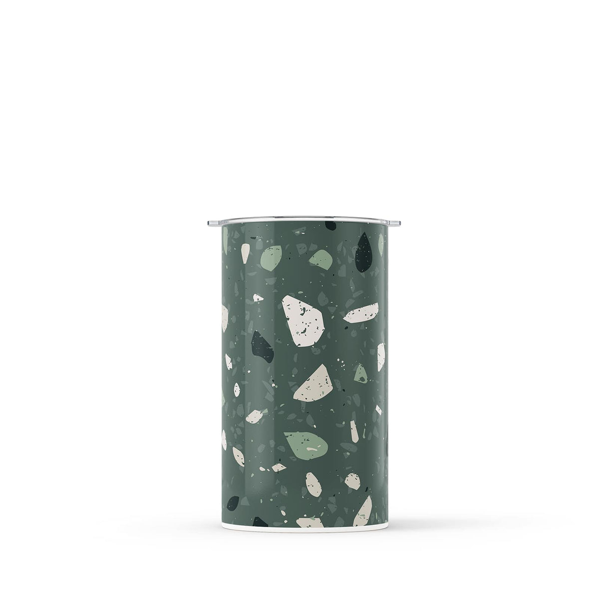 Green Terrazzo Double Walled 12oz Cup