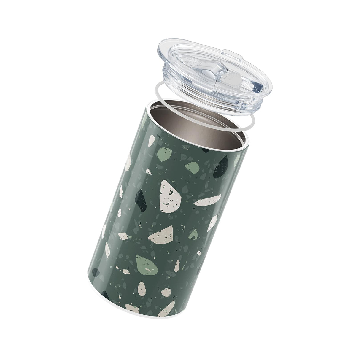 Green Terrazzo Insulated 12oz Cup