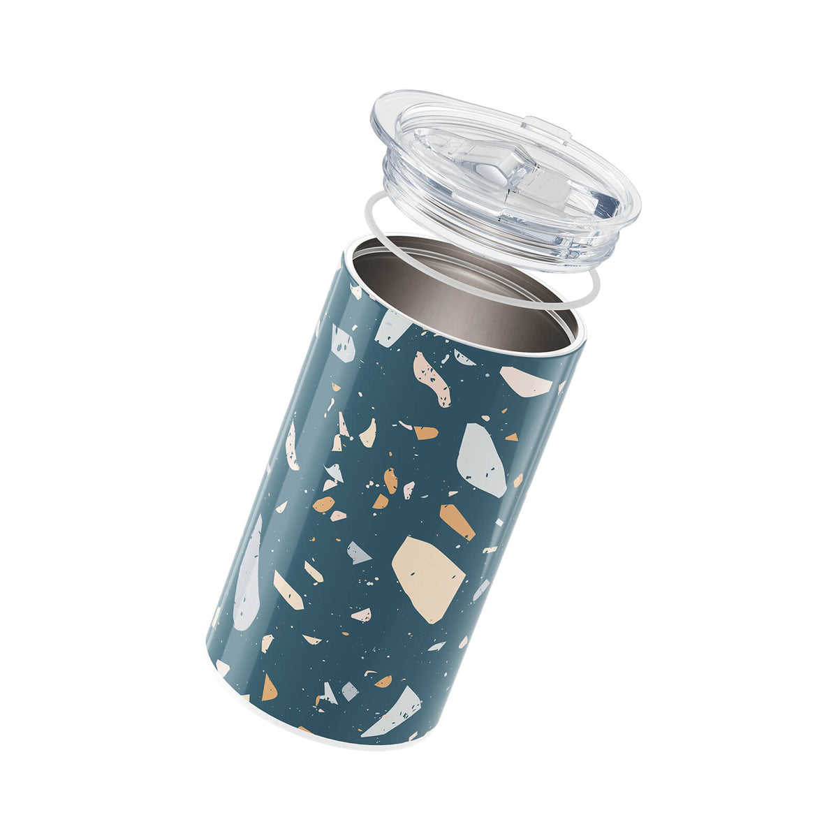 Green Terrazzo Insulated 12oz Cup