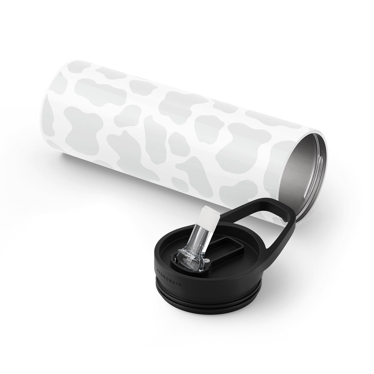 Grey Animal Print 560ml Bottle By Hydronair
