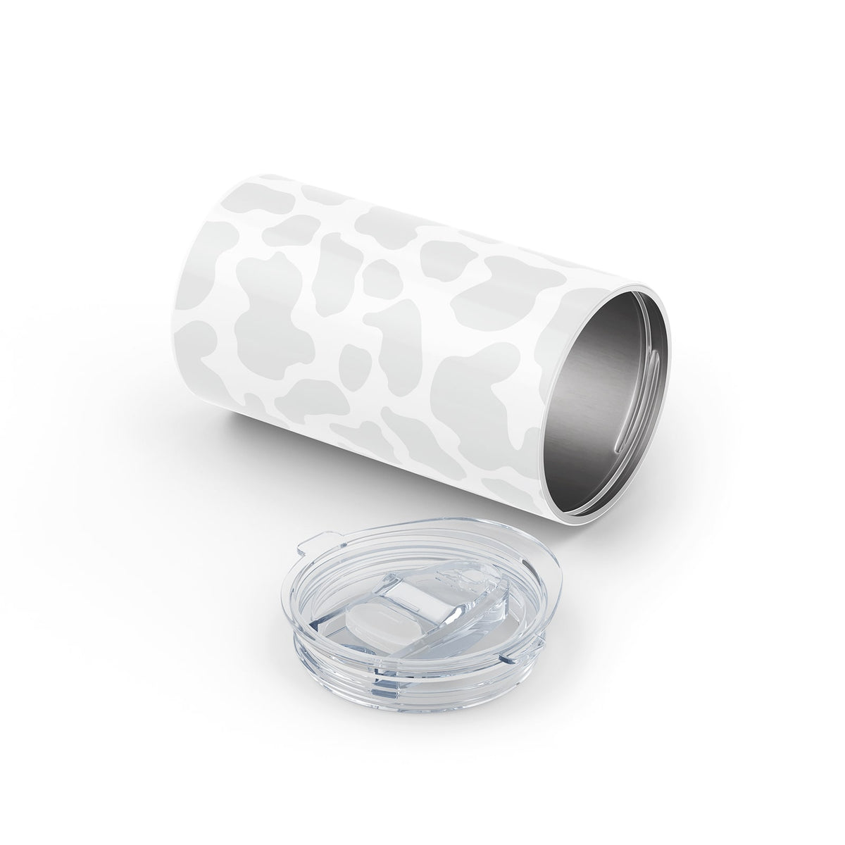 Grey Cow Print 340ml Reusable Cup By Hydronair