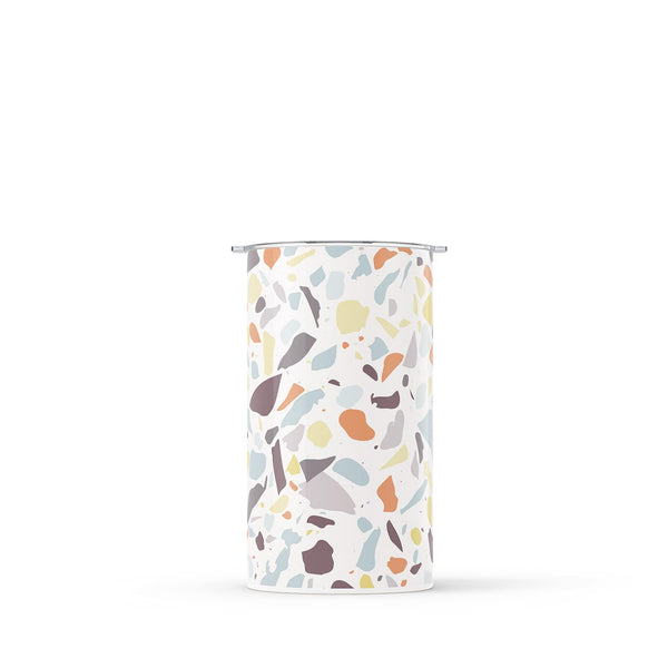 Grey Terrazzo 340ml Reusable Coffee Cup By Hydronair
