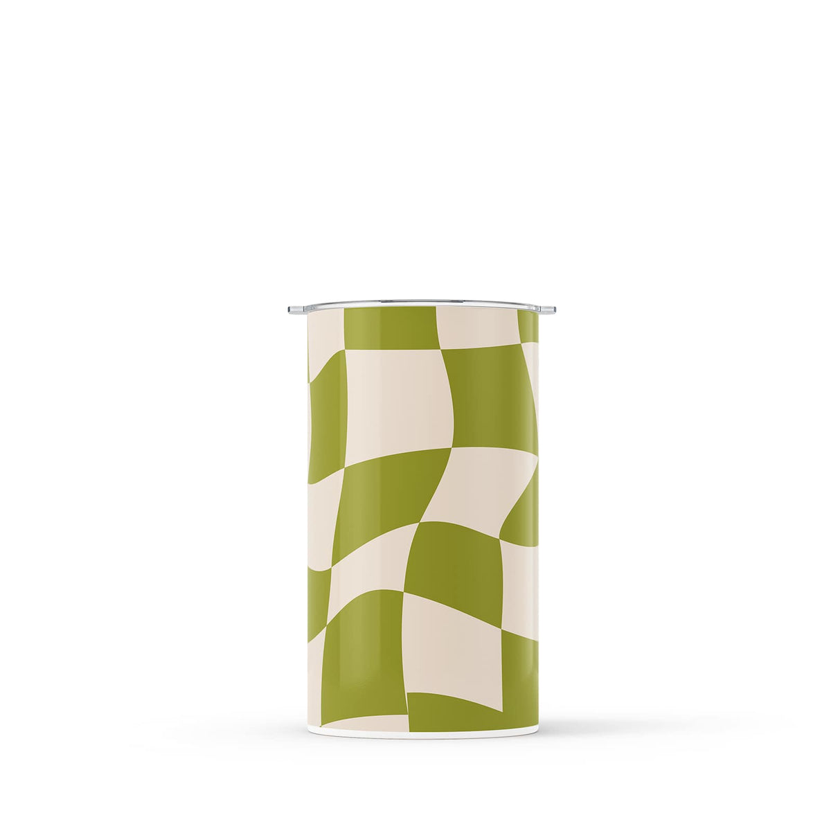 Groovy Checkered Double Walled 12oz Cup