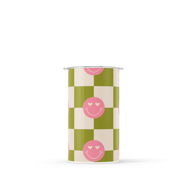 Groovy Checkered Double Walled 12oz Cup