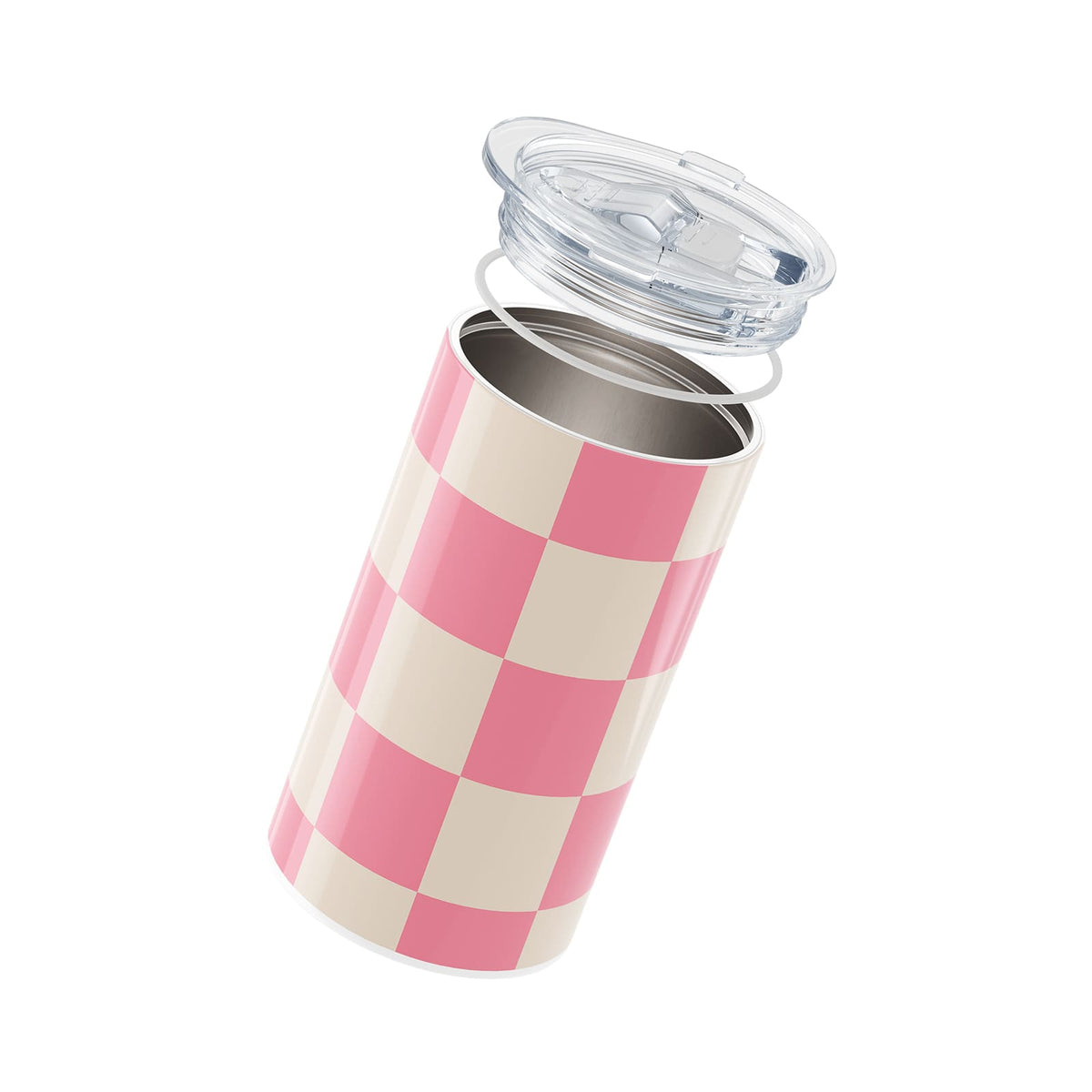 Groovy Checkered Insulated 12oz Cup 