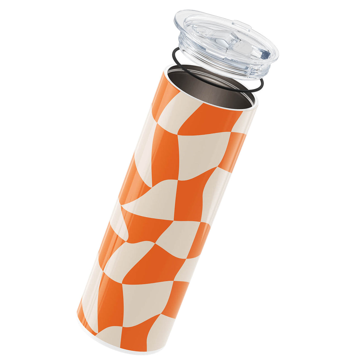 Groovy Checkered Insulated 20oz Cup