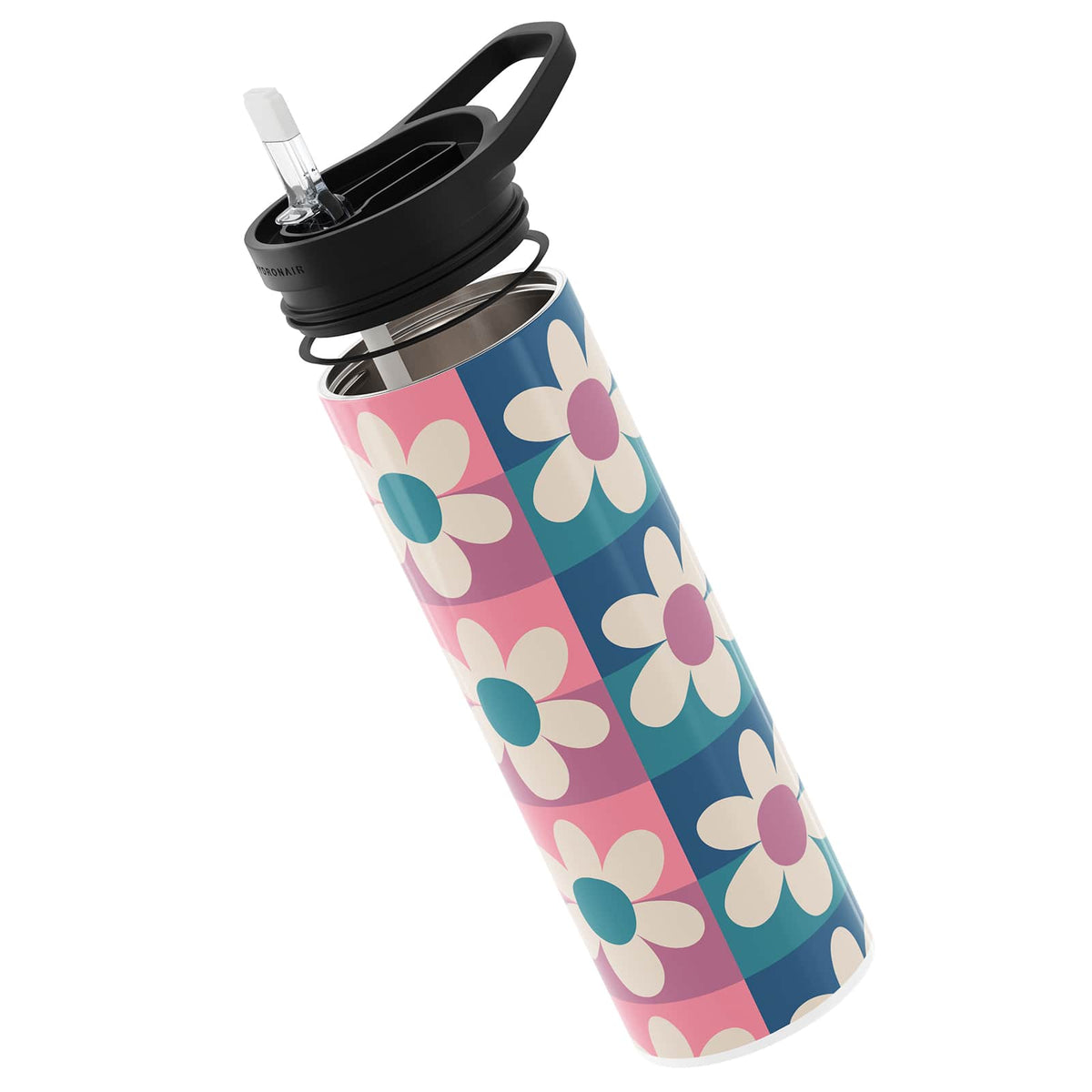 Groovy Floral Double Walled 20oz Bottle