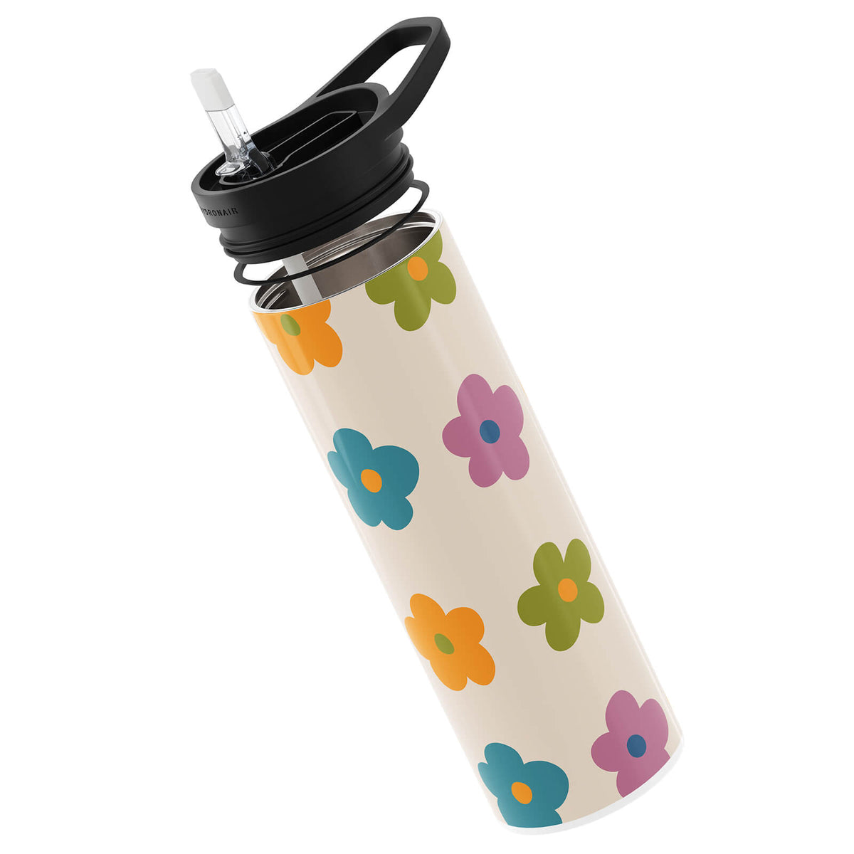 Groovy Floral Double Walled 20oz Bottle