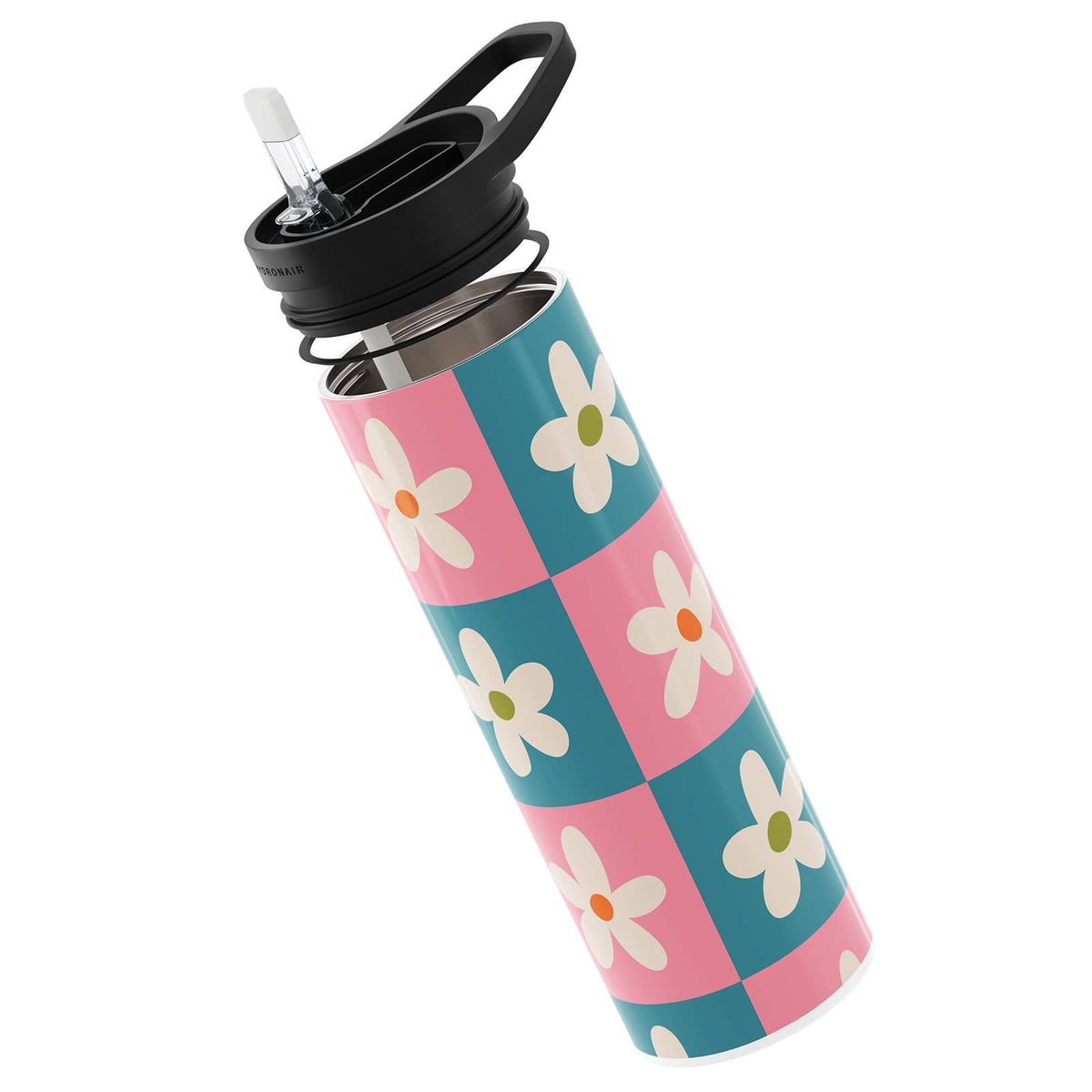 Groovy Floral Double Walled 20oz Bottle