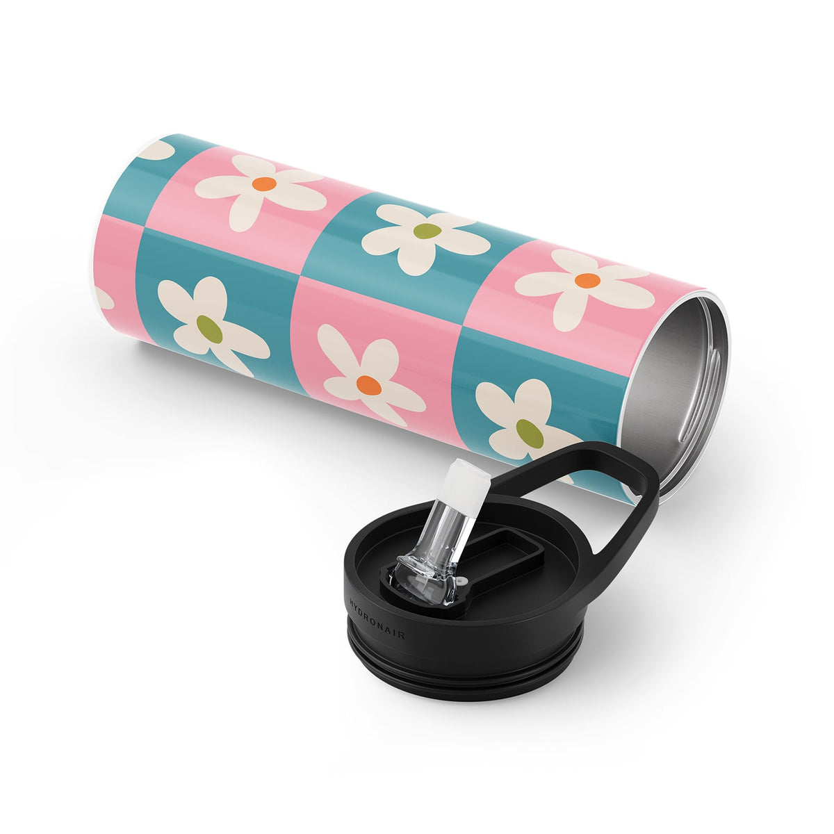 Groovy Floral Metal 20oz Tumbler