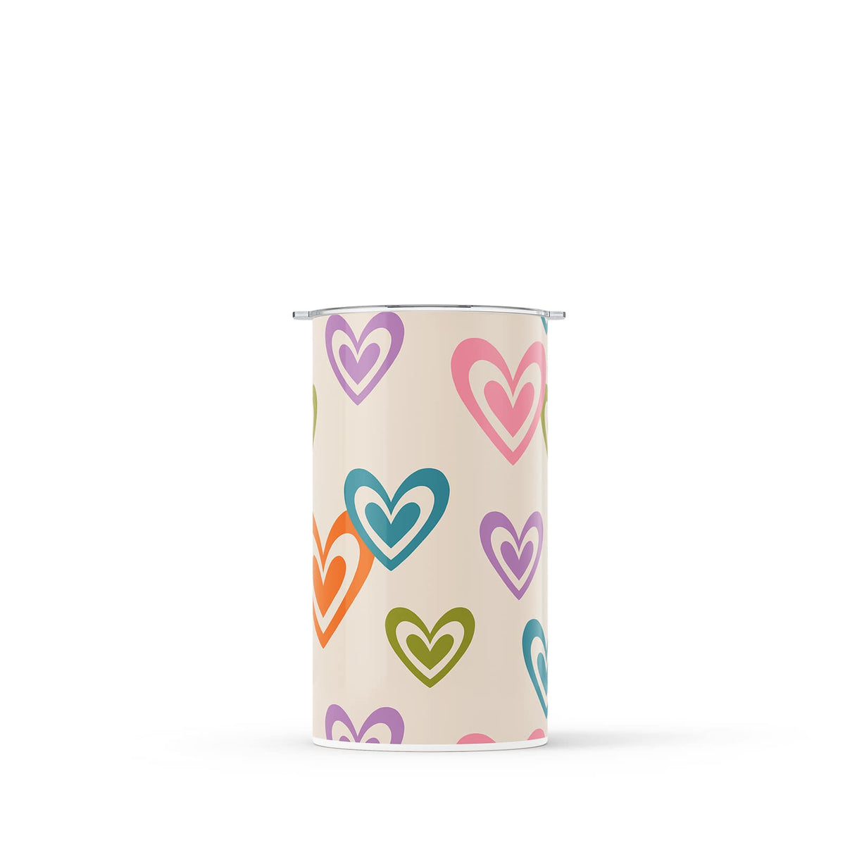 Groovy Heart Double Walled 12oz Cup