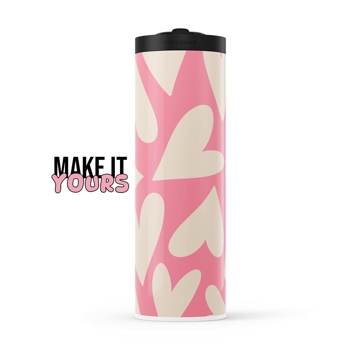 Custom "Groovy Hearts" 560ml Bottle