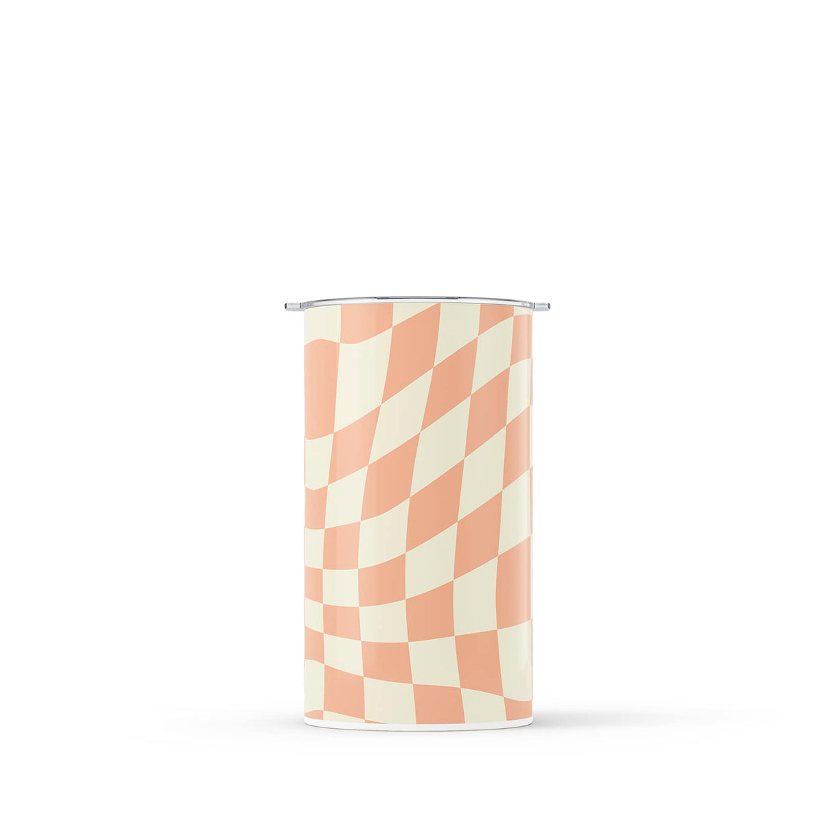 Hydronair 340ml Orange Checkered Reusable Coffee Cup