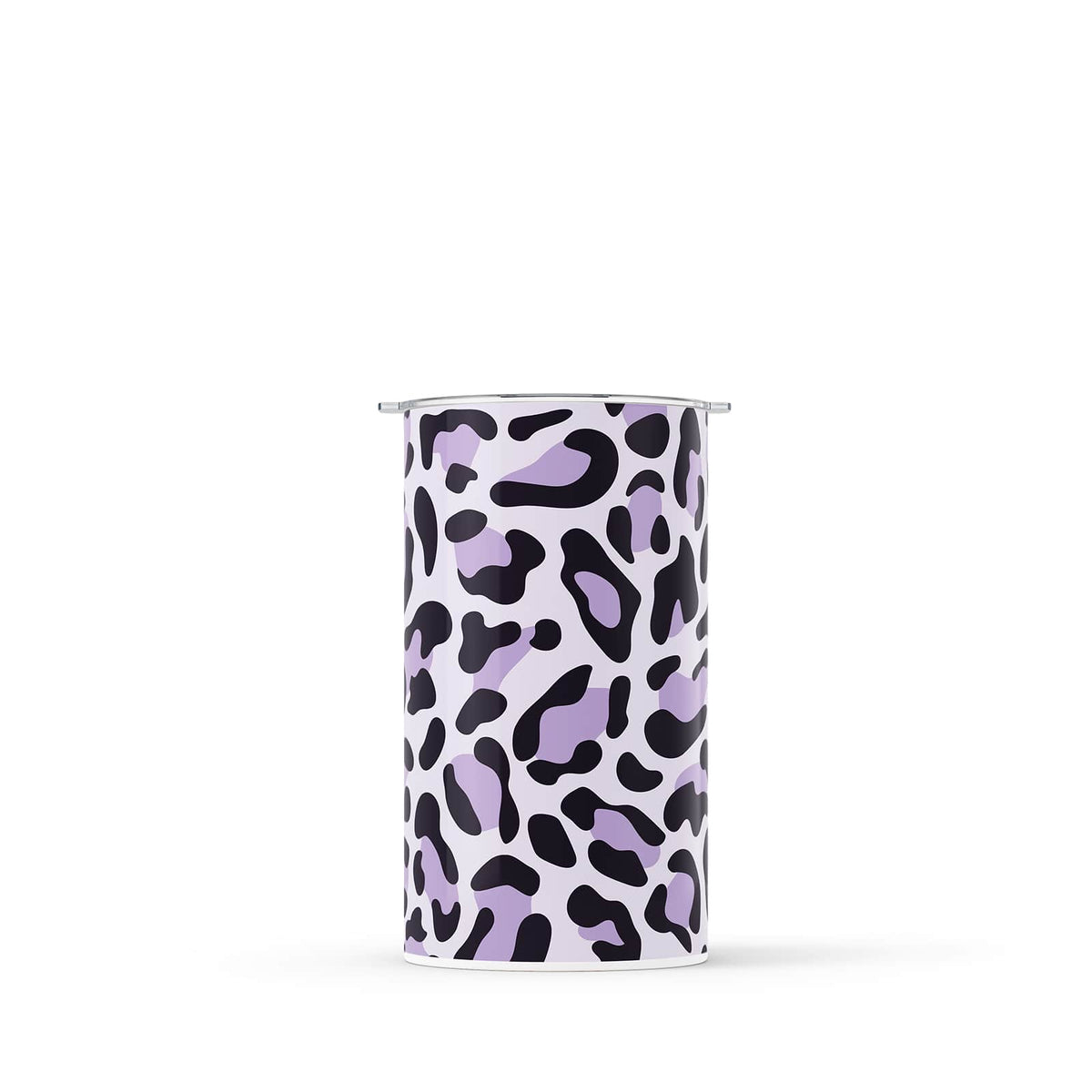 Hydronair 340ml Purple Leopard Print Reusable Coffee Cup